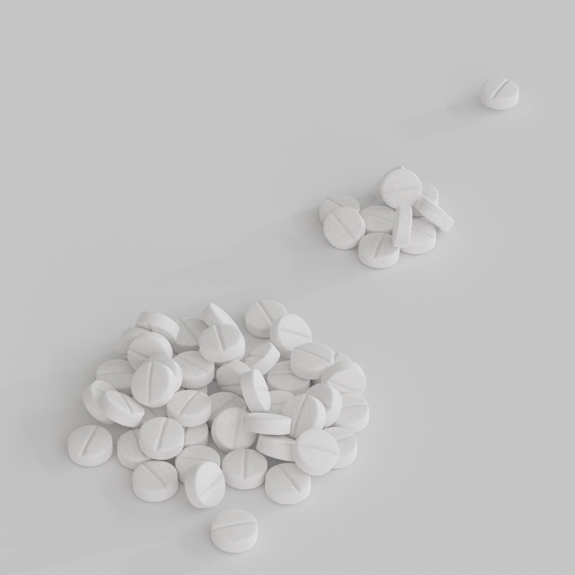 Pills and Tablets Collection - Low-Poly Game-Ready 3D Model - View 11