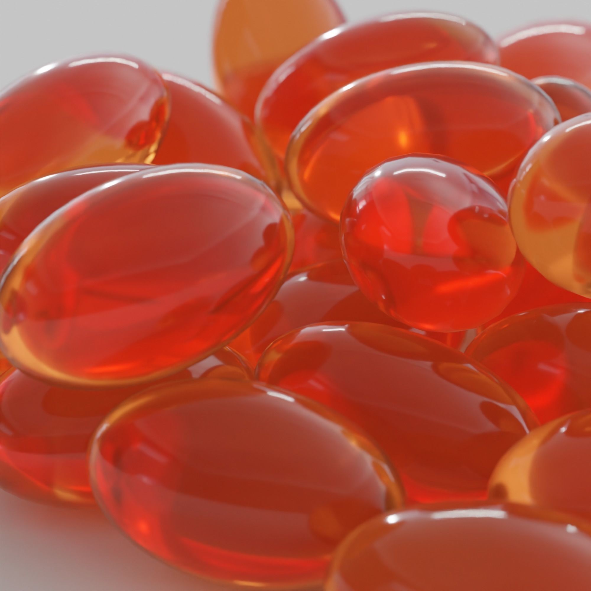 Pills and Tablets Collection - Low-Poly Game-Ready 3D Model - View 5