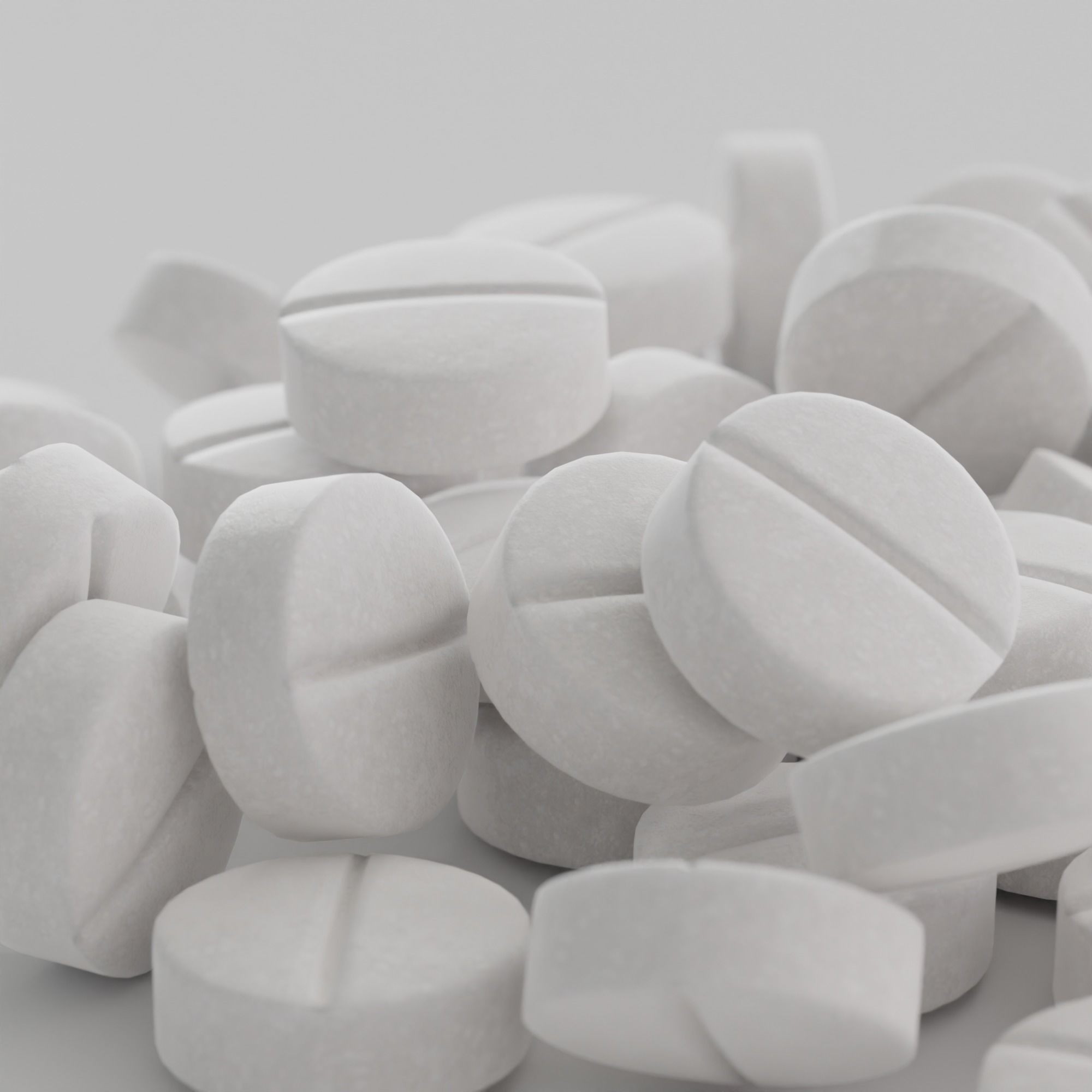 Pills and Tablets Collection - Low-Poly Game-Ready 3D Model - View 6