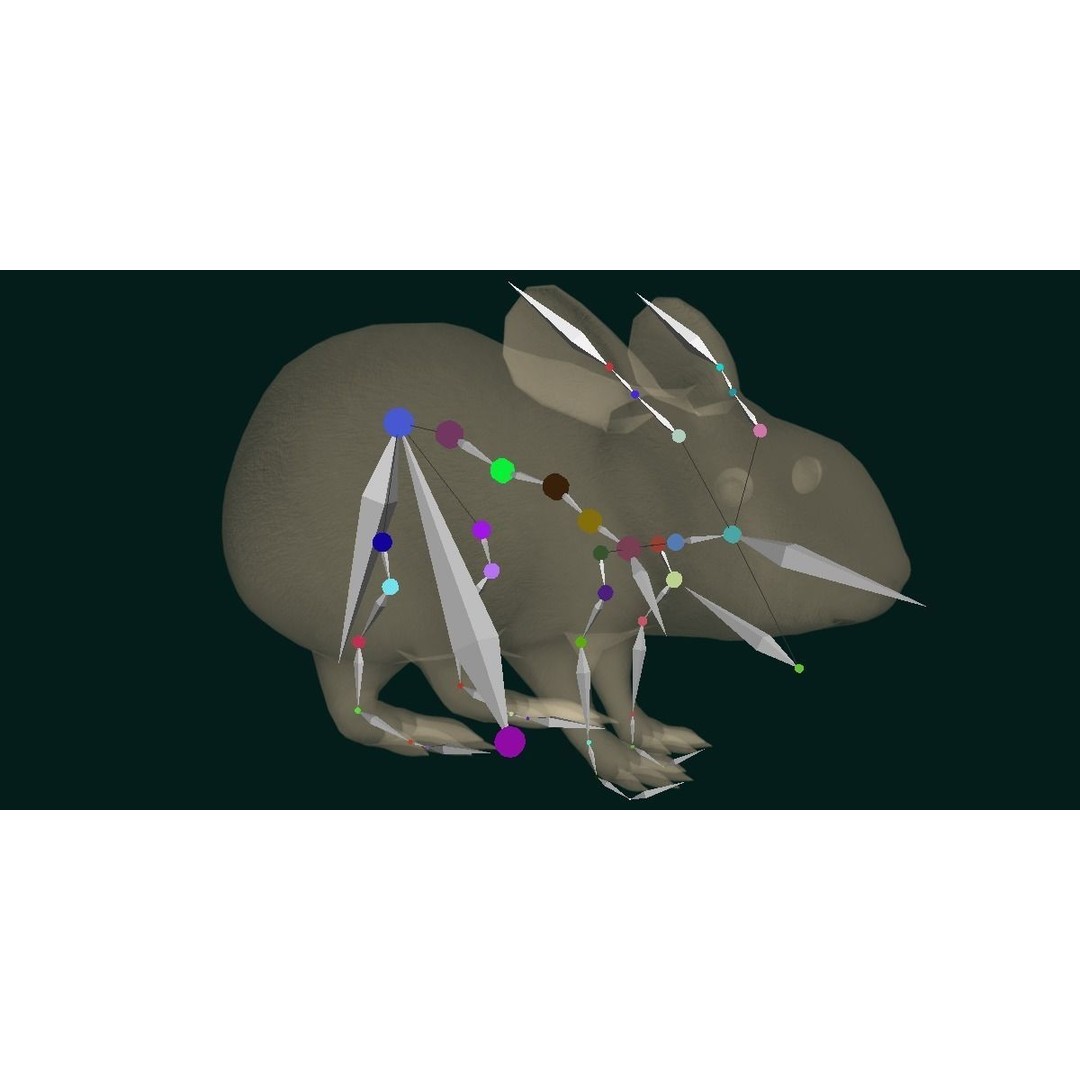 Lower Keys Marsh Rabbit 3D Model – Low Poly Game Asset, FBX, PBR - View 11