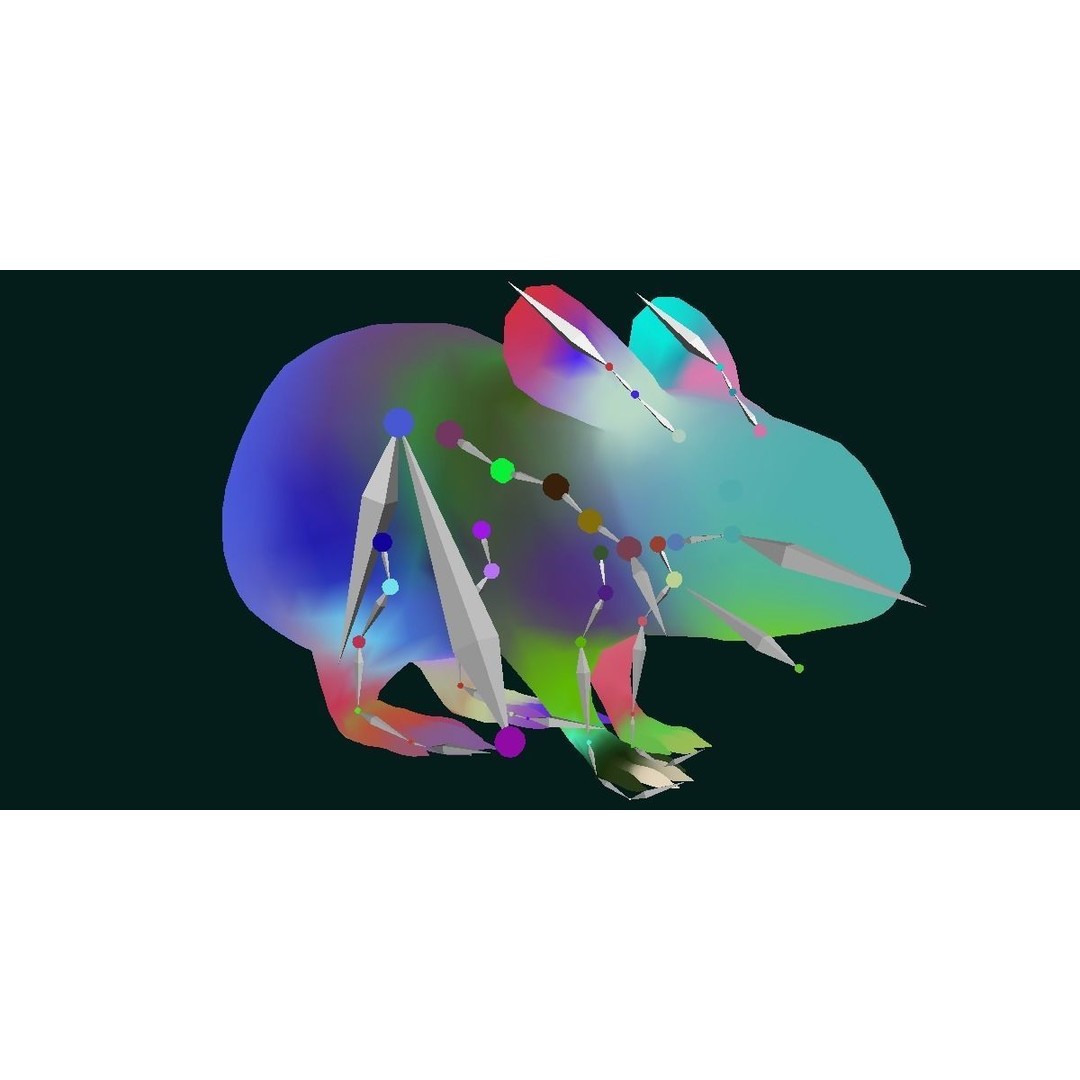 Lower Keys Marsh Rabbit 3D Model – Low Poly Game Asset, FBX, PBR - View 13