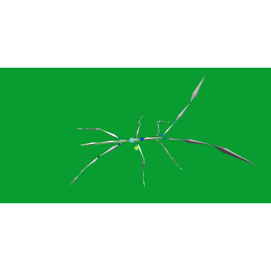 Giant Stick Insect 3D Model – Low Poly Game Ready, FBX, PBR - View 24