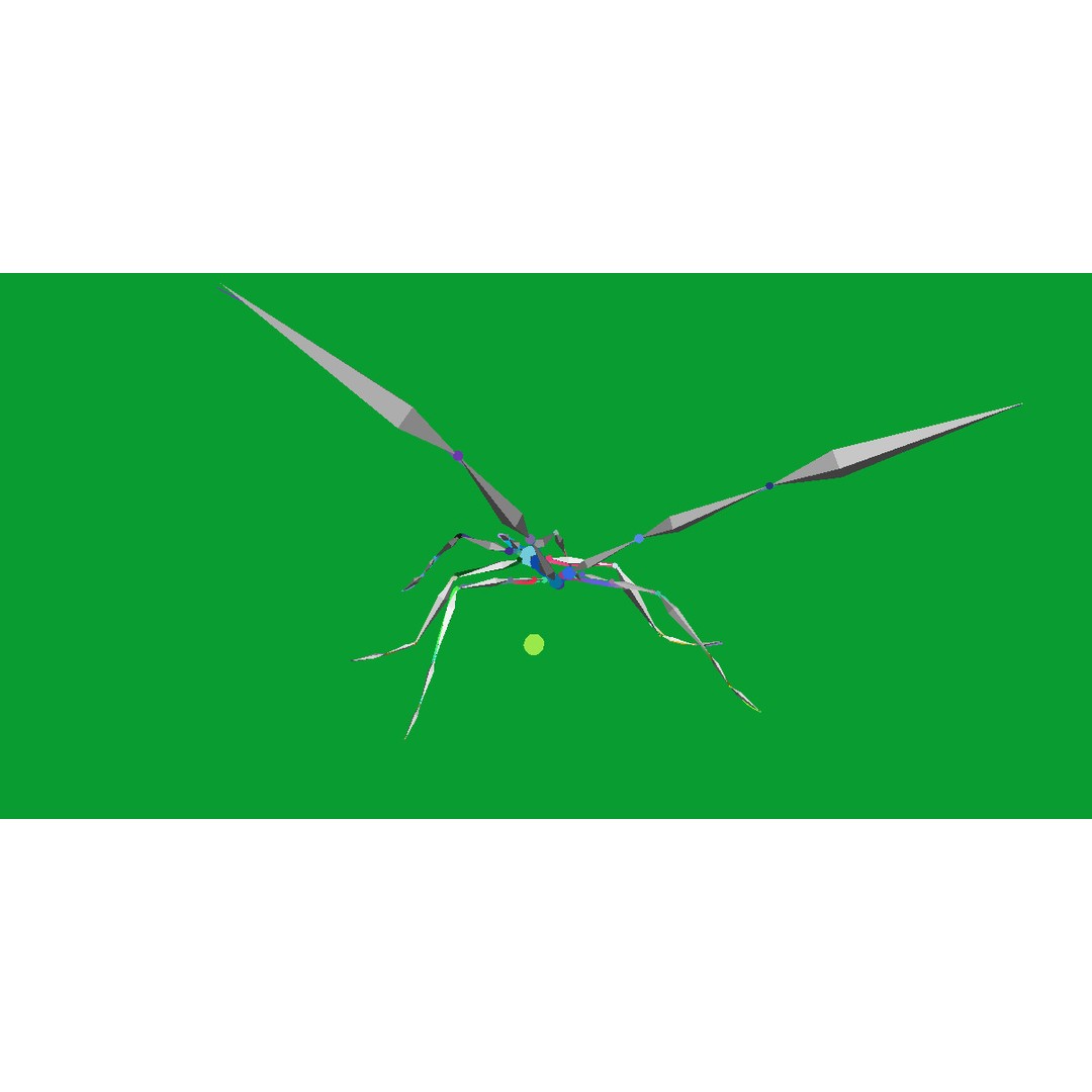 Giant Stick Insect 3D Model – Low Poly Game Ready, FBX, PBR - View 25