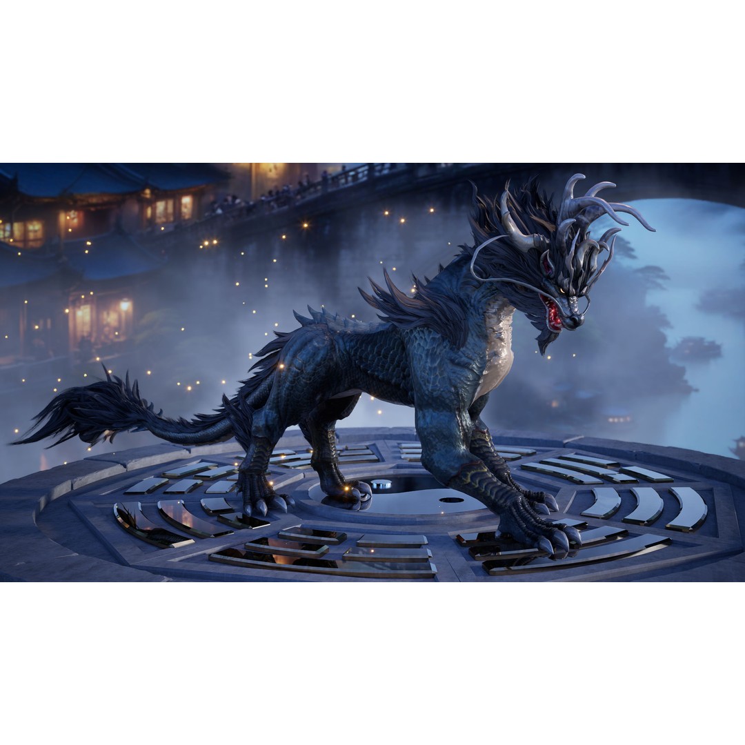 Qilin-C7 3D Model – Rigged Animated Character with PBR Textures, FBX - View 4