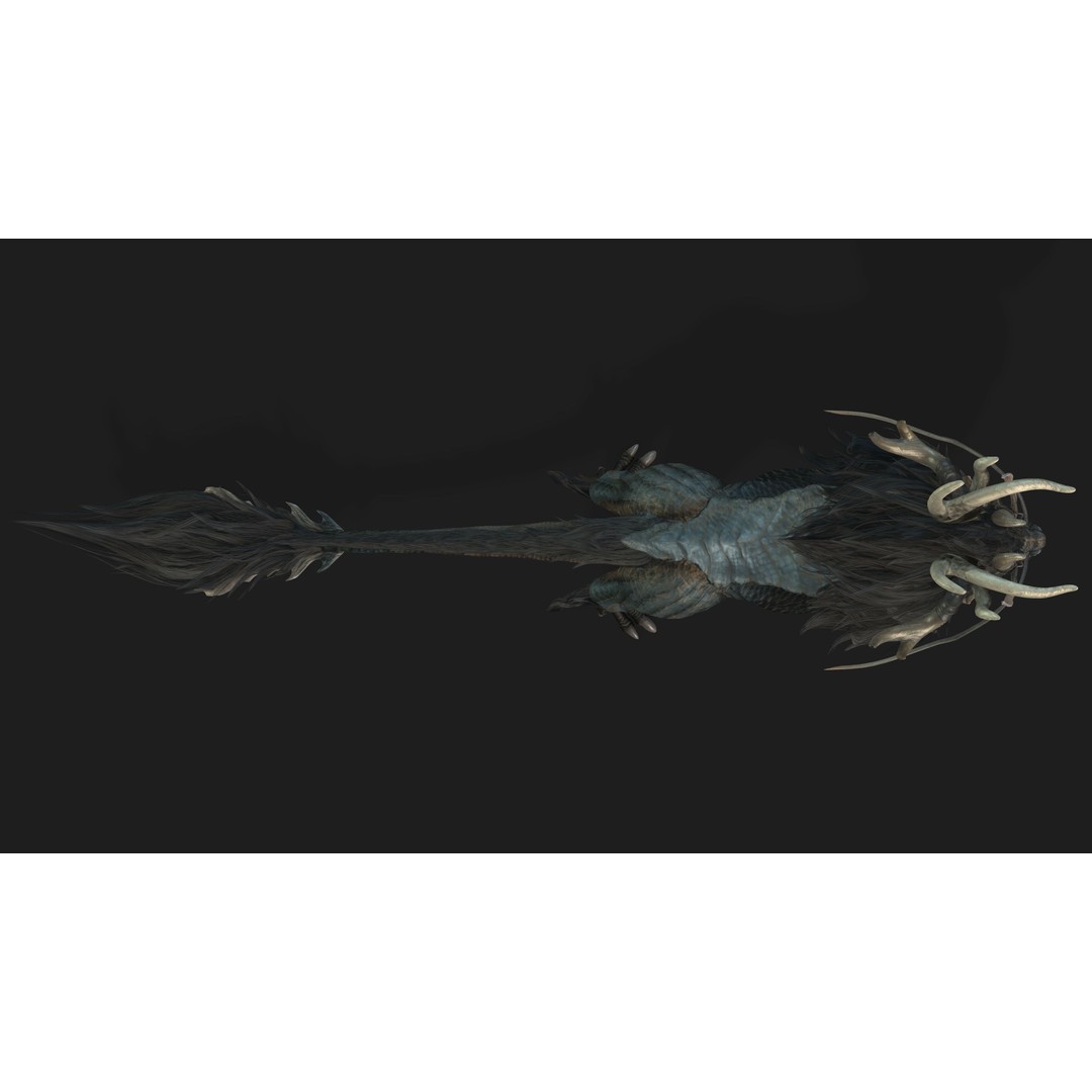 Qilin-C7 3D Model – Rigged Animated Character with PBR Textures, FBX - View 7