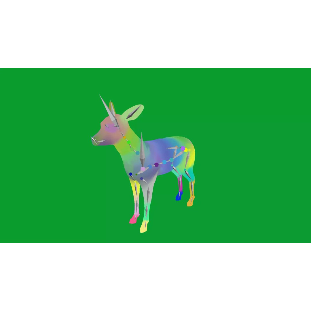 European Roe Deer 3D Model – Low Poly Game Ready Asset, FBX - View 11