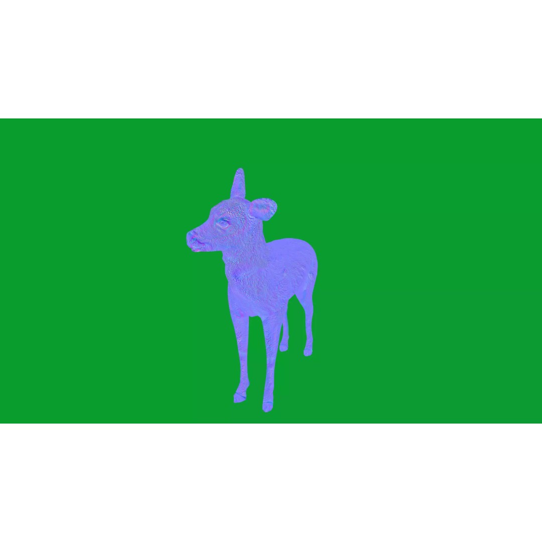European Roe Deer 3D Model – Low Poly Game Ready Asset, FBX - View 15