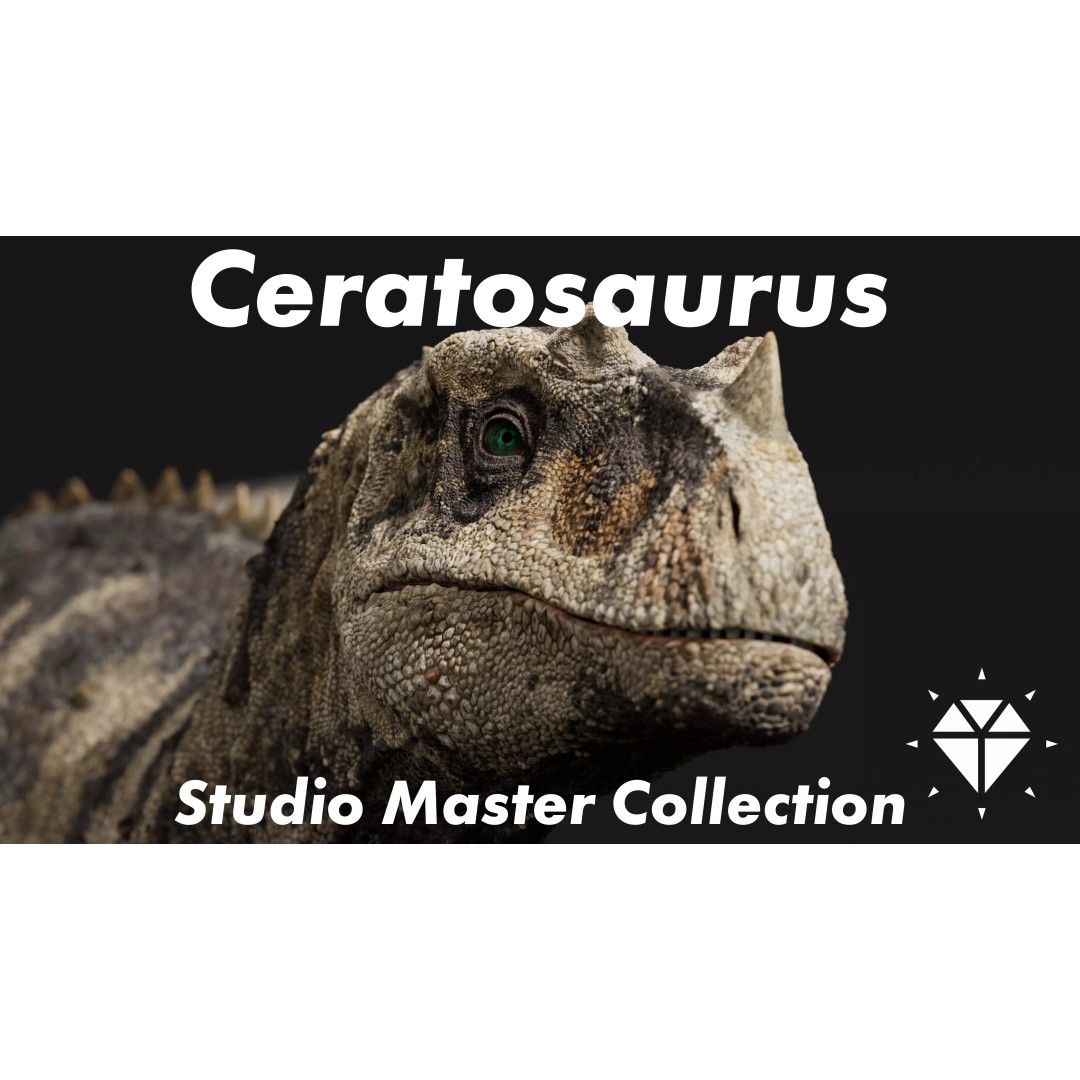 Ceratosaurus 3D Model – Rigged Dinosaur for Animation, FBX - View 2