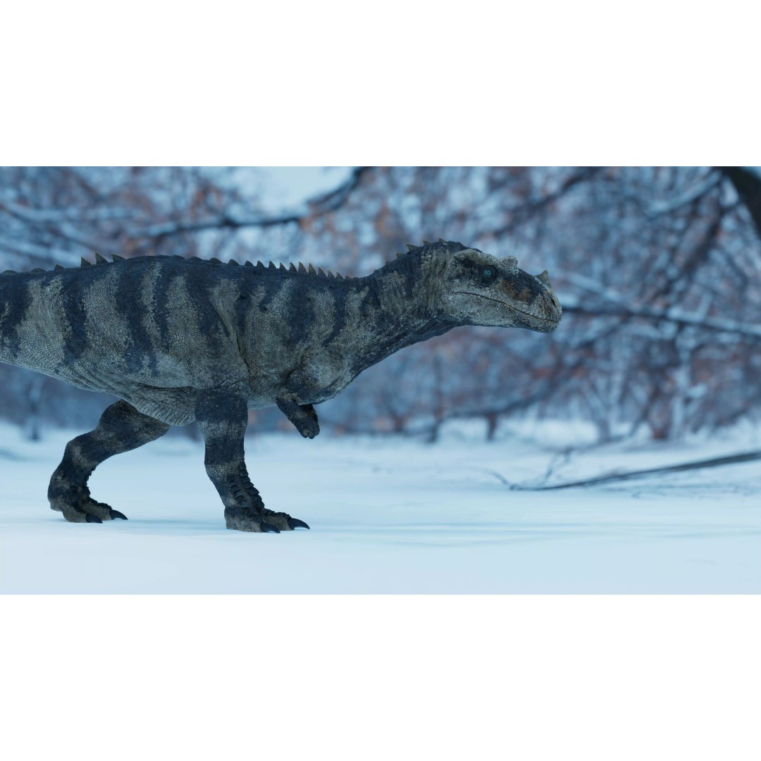 Ceratosaurus 3D Model – Rigged Dinosaur for Animation, FBX - View 26