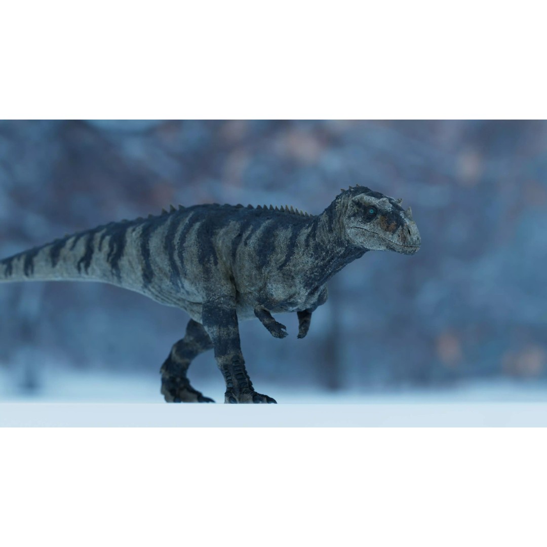 Ceratosaurus 3D Model – Rigged Dinosaur for Animation, FBX - View 28