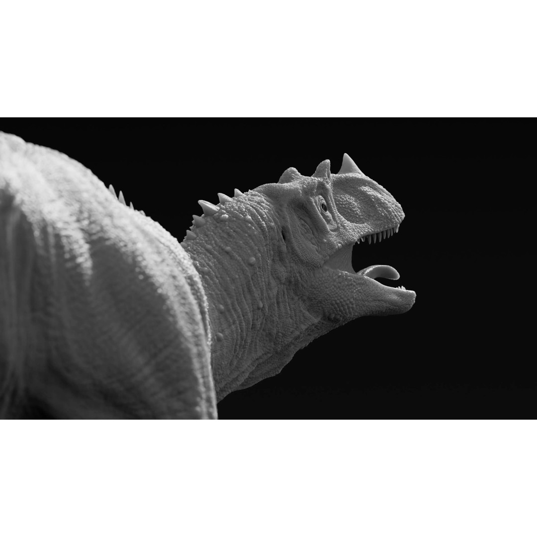 Ceratosaurus 3D Model – Rigged Dinosaur for Animation, FBX - View 8