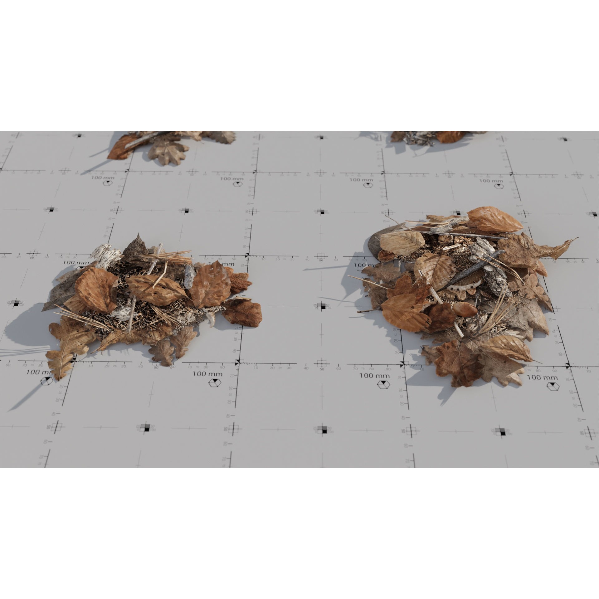 Moss Biome Ground Scatter - Low-Poly Game-Ready 3D Model - View 27