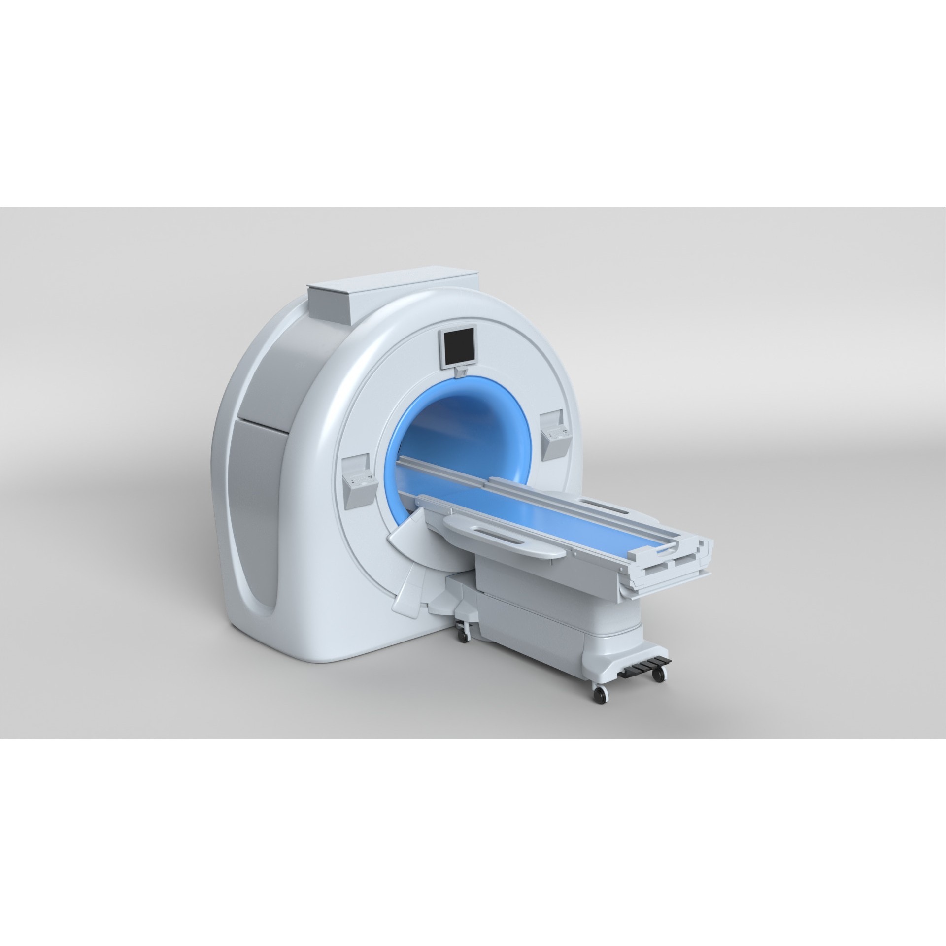 MRI Machine - High-Quality Game-Ready 3D Model - View 11