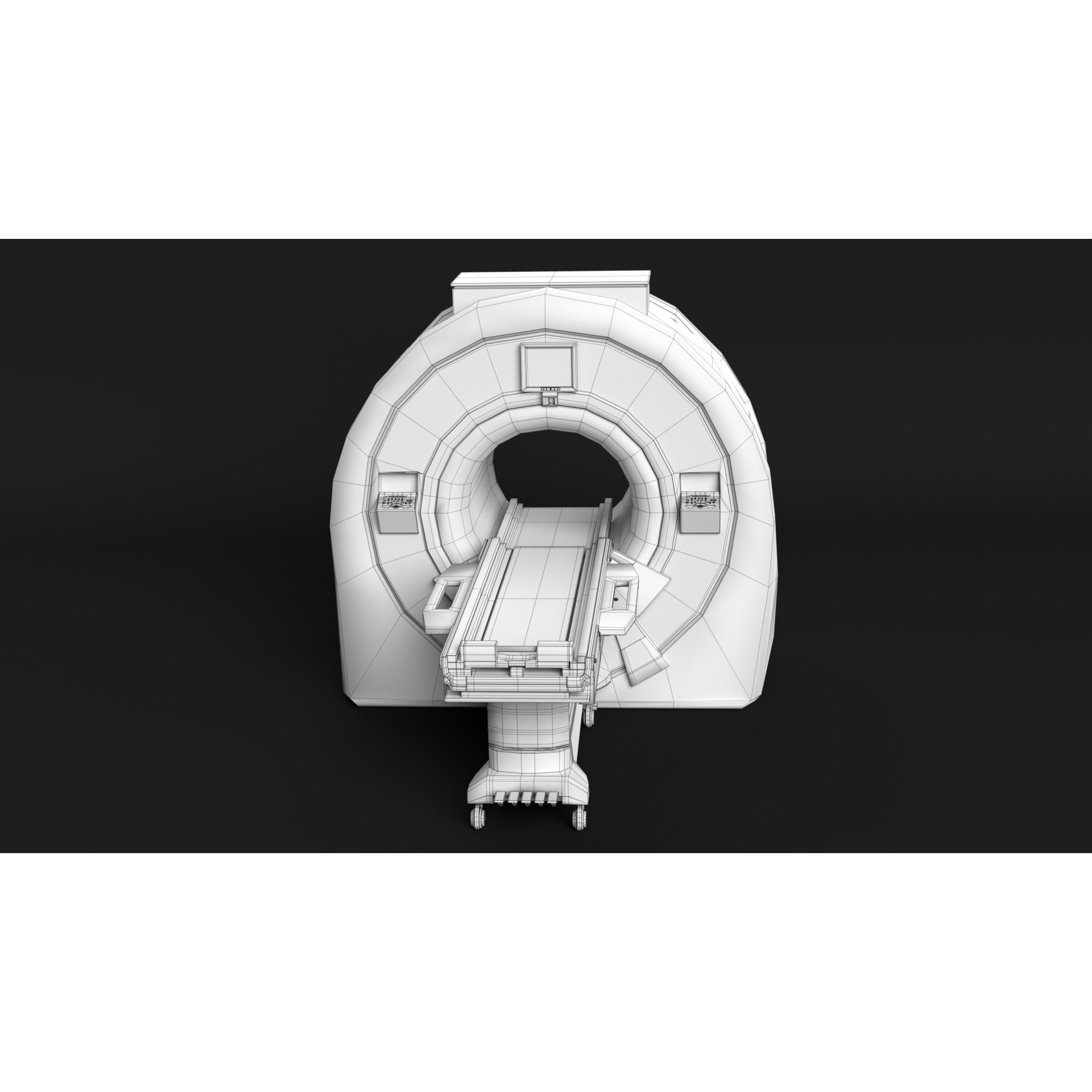 MRI Machine - High-Quality Game-Ready 3D Model - View 14
