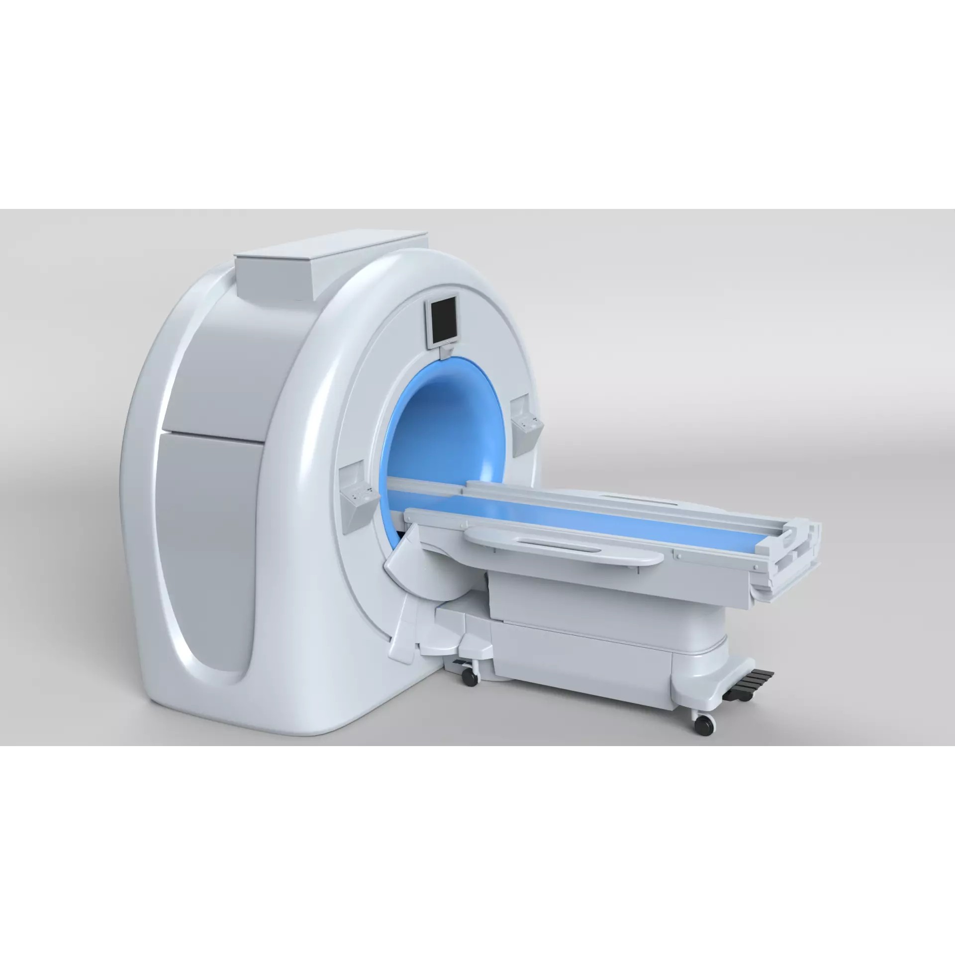 MRI Machine - High-Quality Game-Ready 3D Model - View 2