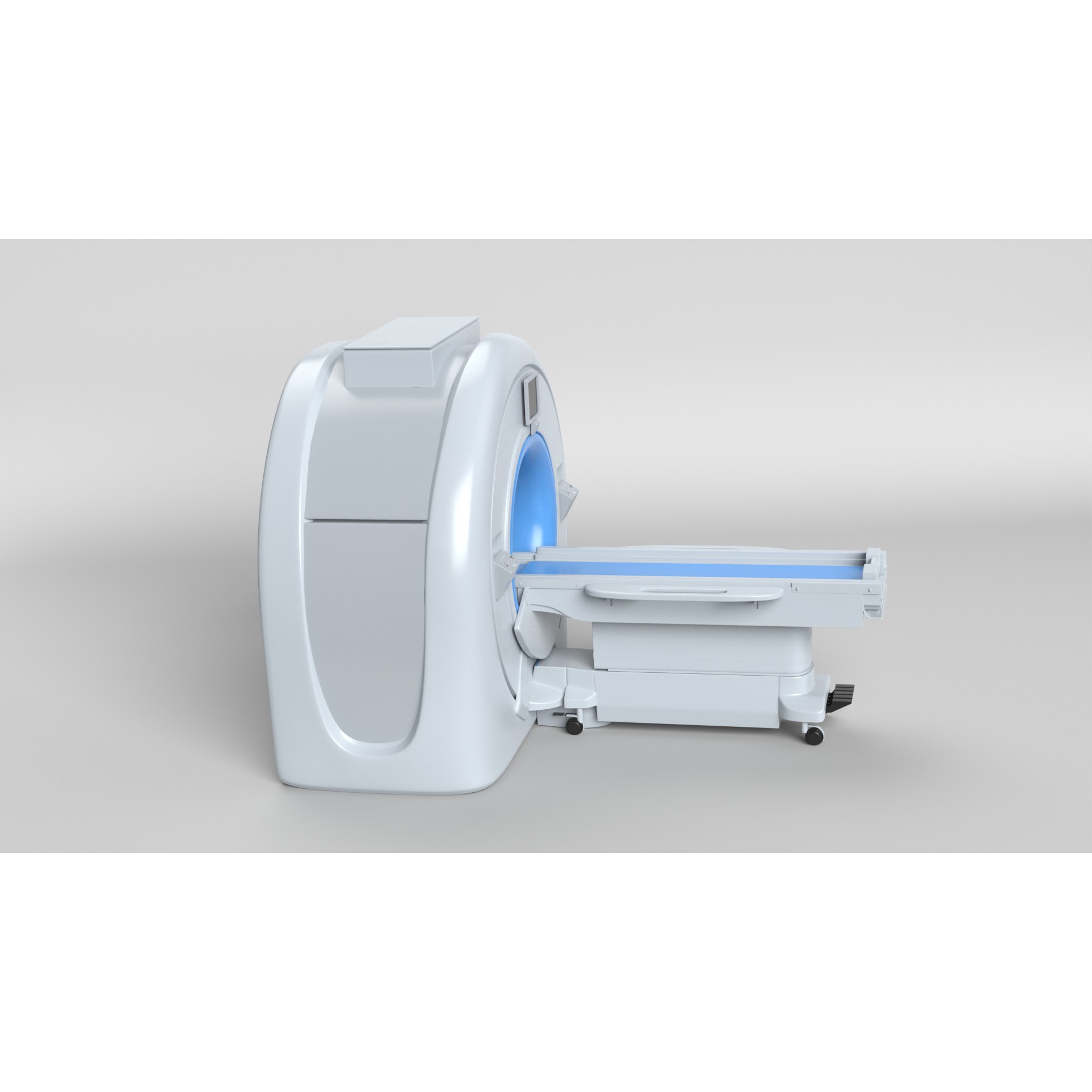 MRI Machine - High-Quality Game-Ready 3D Model - View 3