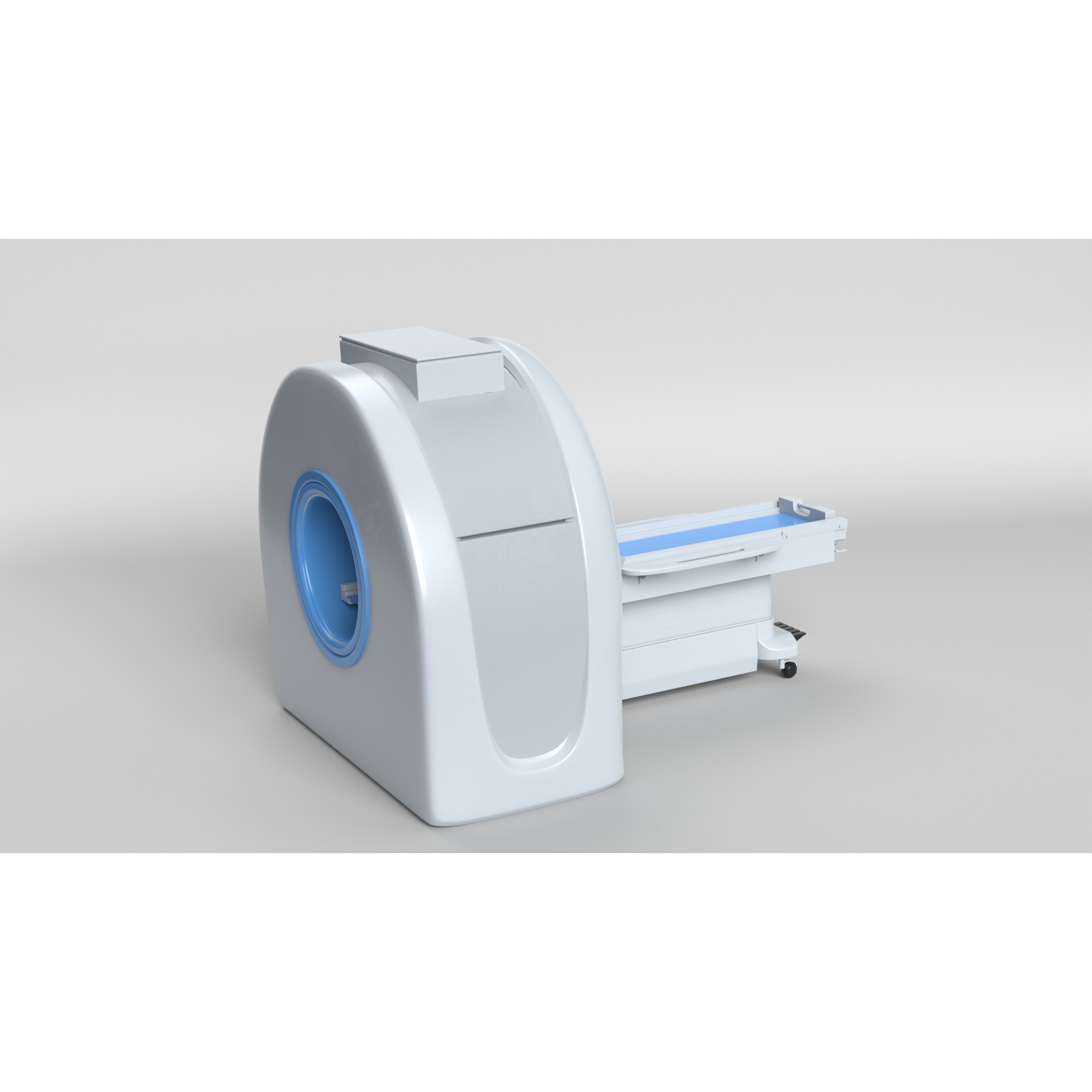 MRI Machine - High-Quality Game-Ready 3D Model - View 4