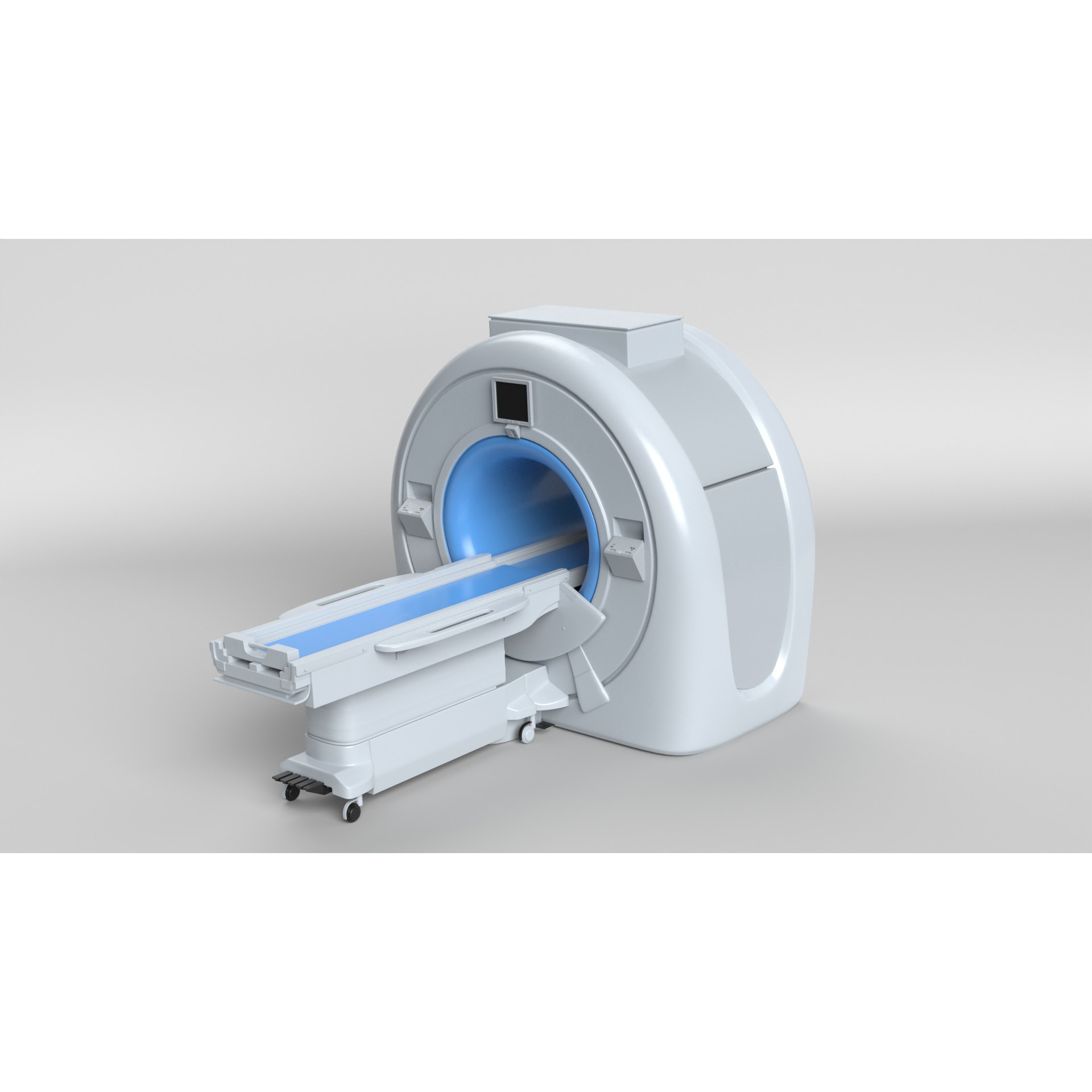 MRI Machine - High-Quality Game-Ready 3D Model - View 9