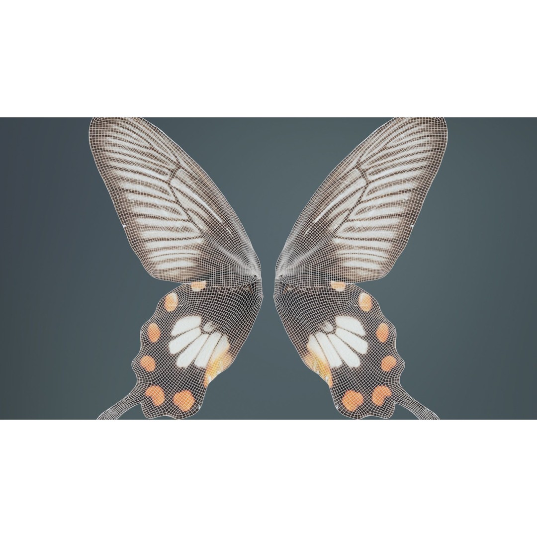 Common Rose 3D Model – Low Poly Insect with PBR Textures, FBX - View 12