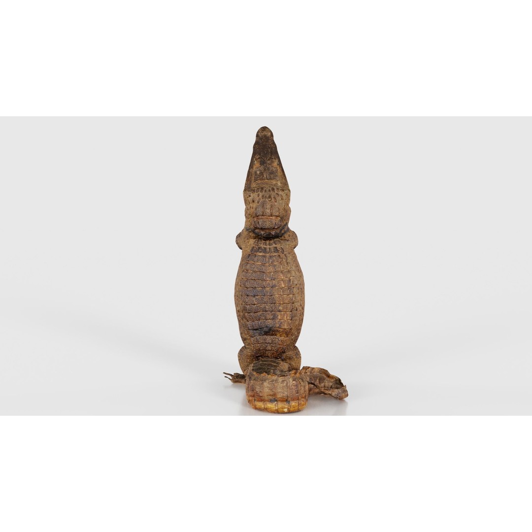 Crocodile Statue 3D Model – Low Poly PBR Asset for Blender, FBX - View 21