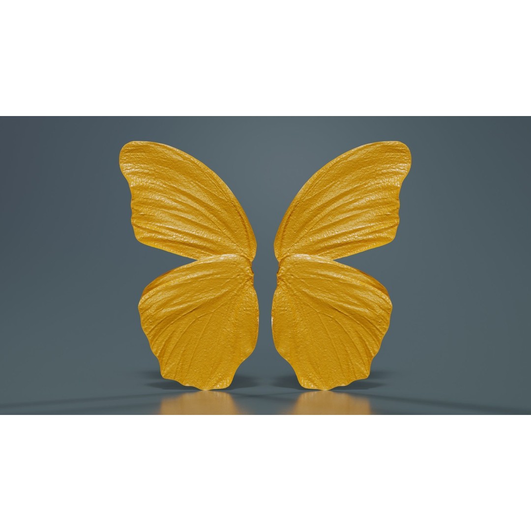 Great Eggfly 3D Model – Low Poly Insect, PBR Textures, FBX - View 14
