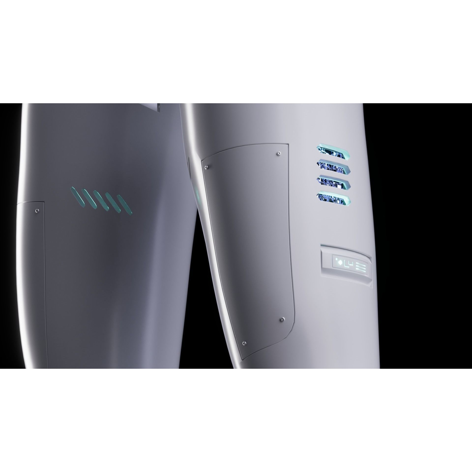 Robot - Low-Poly Game-Ready 3D Model - View 12