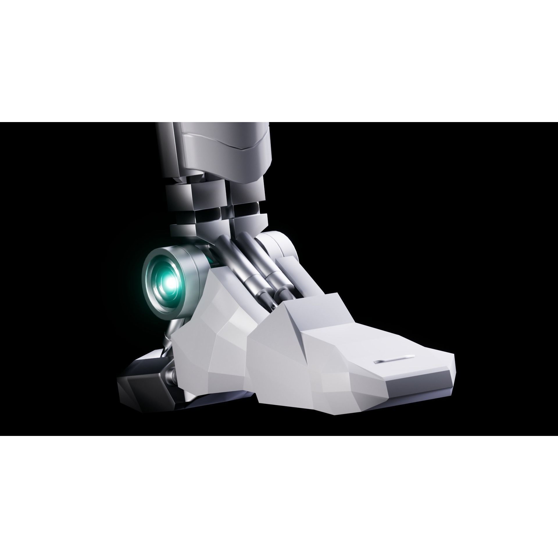 Robot - Low-Poly Game-Ready 3D Model - View 15