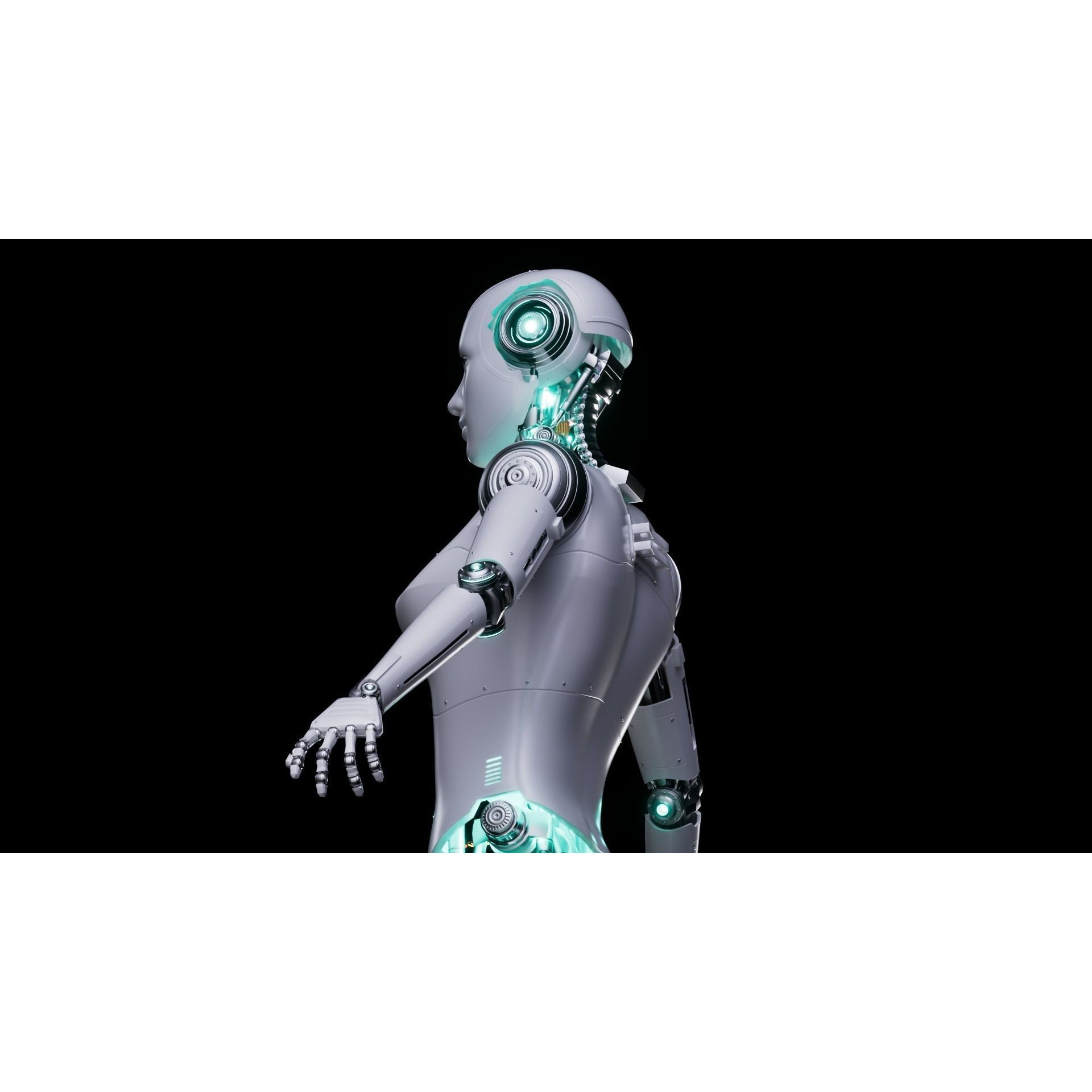 Robot - Low-Poly Game-Ready 3D Model - View 4