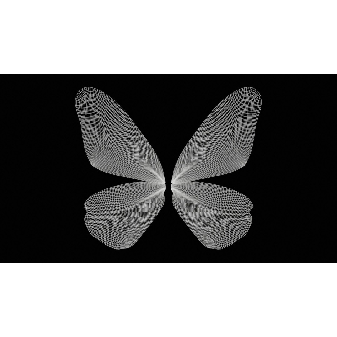 Common Rose Cethosia Biblis 3D Model – Low Poly Insect Asset, FBX, Blender - View 13
