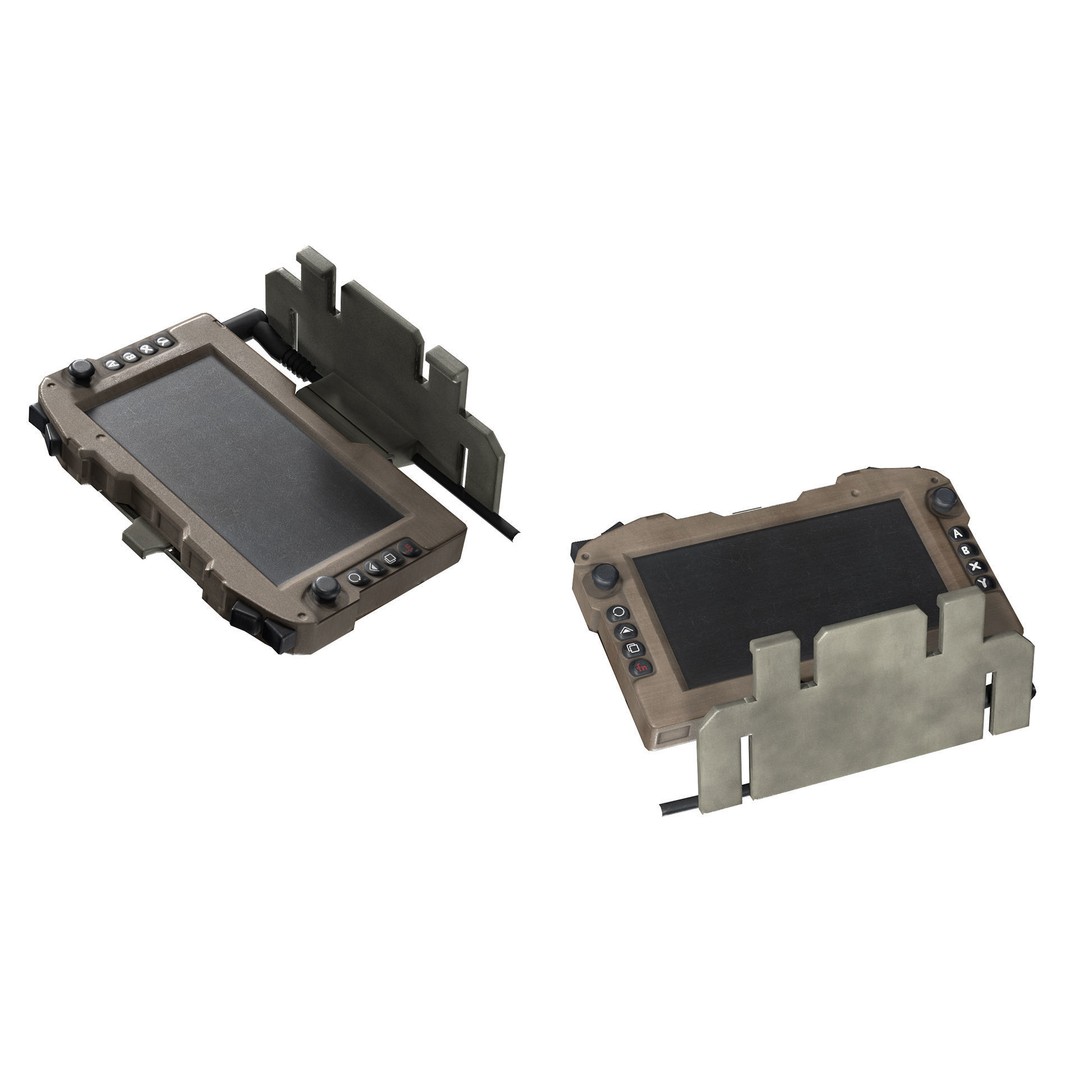 Military MPU5 Wave Relay Radio 3D Model – Game Ready PBR Asset, FBX, OBJ - View 7
