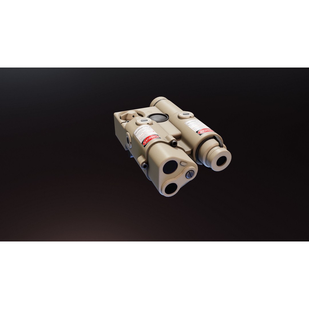 SOT Aspid Laser Designator 3D Model – Low Poly Military Asset, FBX - View 4