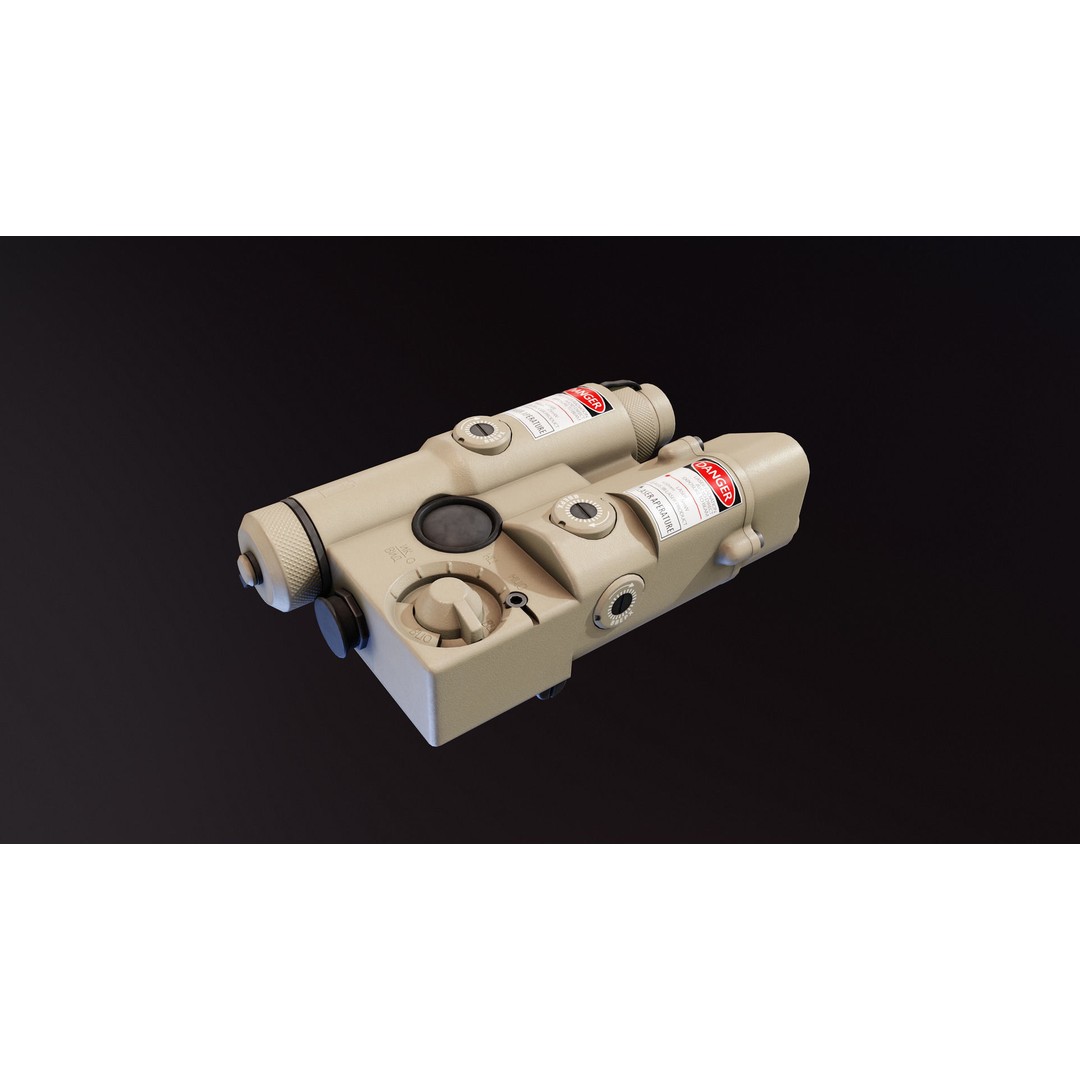SOT Aspid Laser Designator 3D Model – Low Poly Military Asset, FBX - View 7