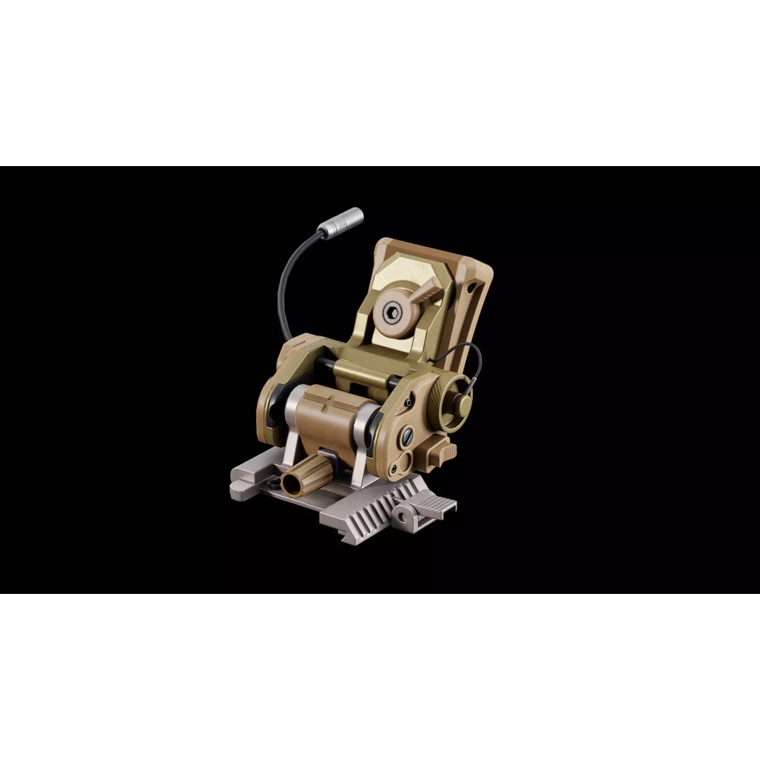 GSGM Mount 3D Model – Low Poly Game Ready Military Gear, FBX - View 2