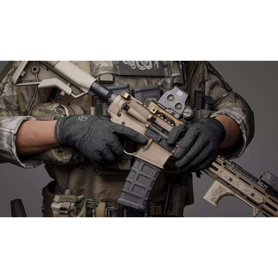 Magpul Patrol Gloves 3D Model – Low Poly Game Asset, FBX, PBR - View 3