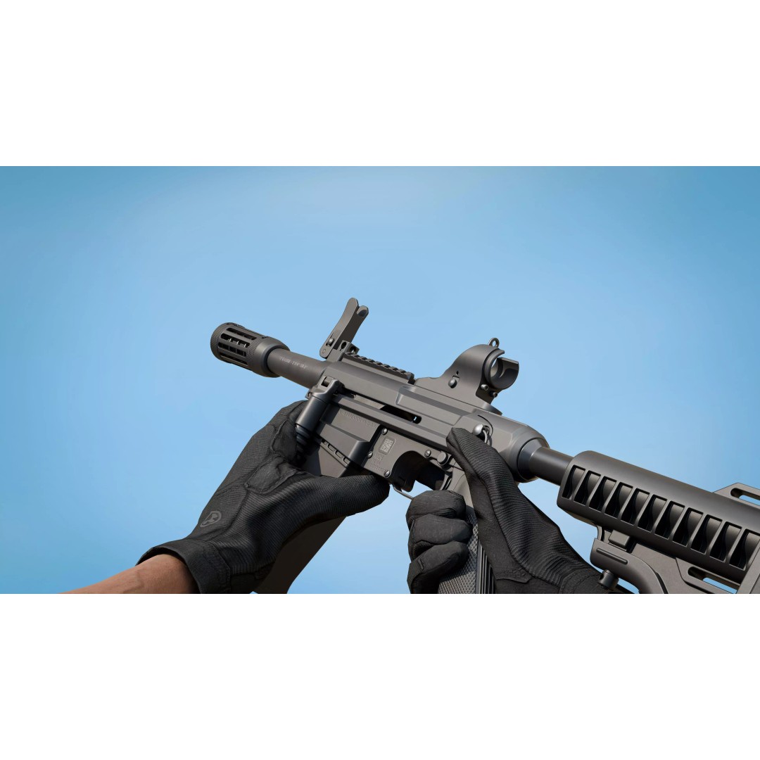 Magpul Patrol Gloves 3D Model – Low Poly Game Asset, FBX, PBR - View 5