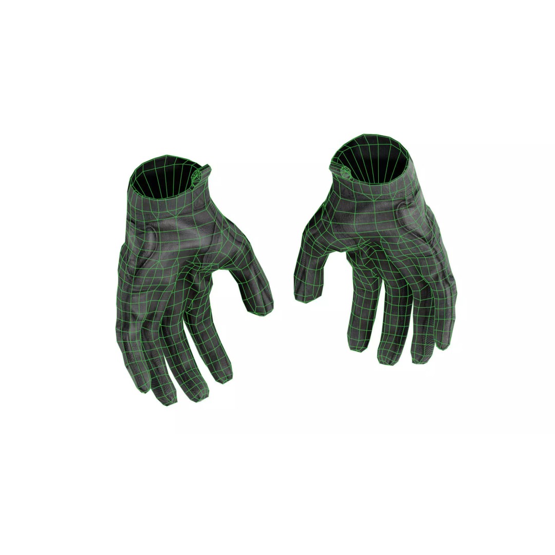 Magpul Patrol Gloves 3D Model – Low Poly Game Asset, FBX, PBR - View 9