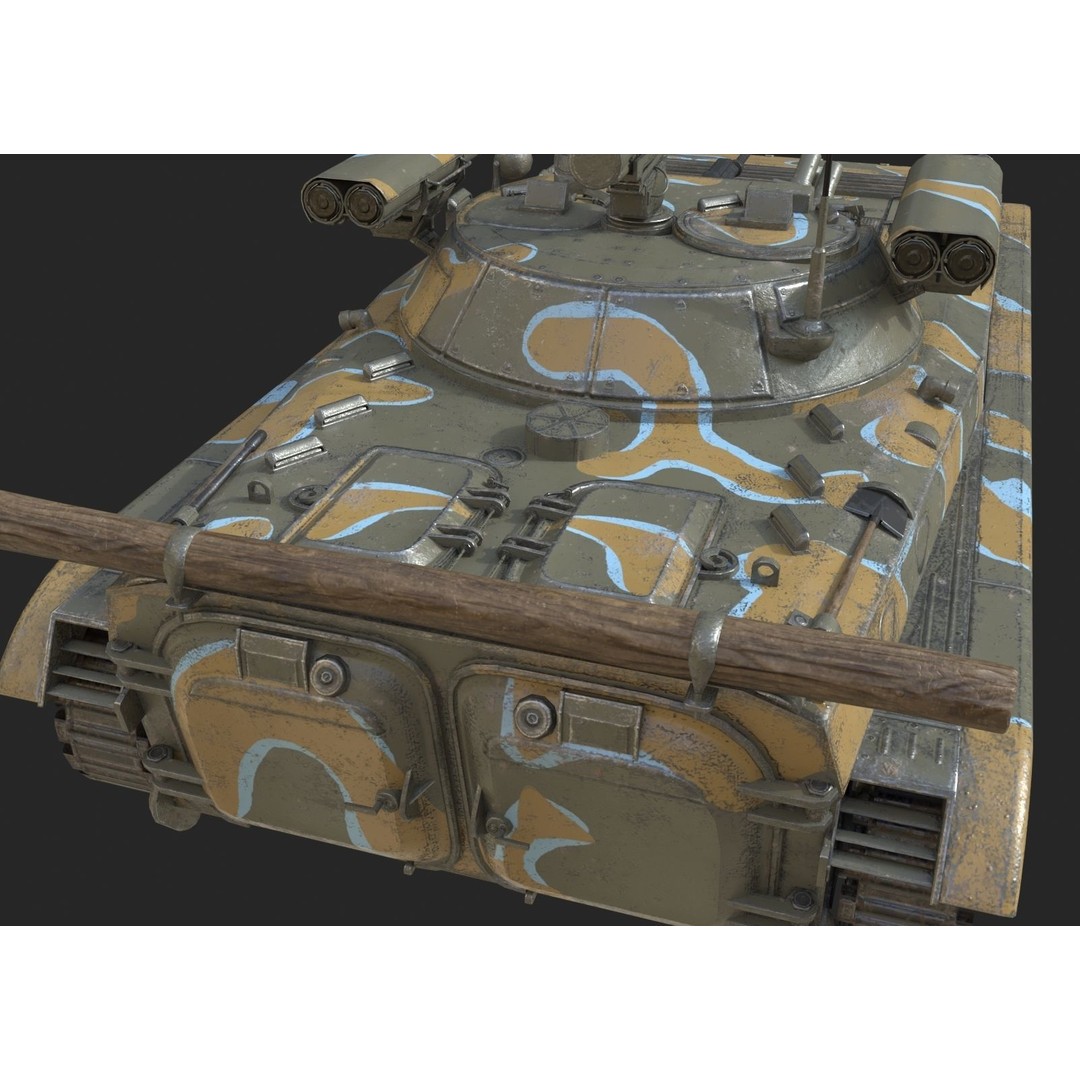Russian BMP-2M Infantry Fighting Vehicle 3D Model – Low Poly PBR Asset, FBX - View 19