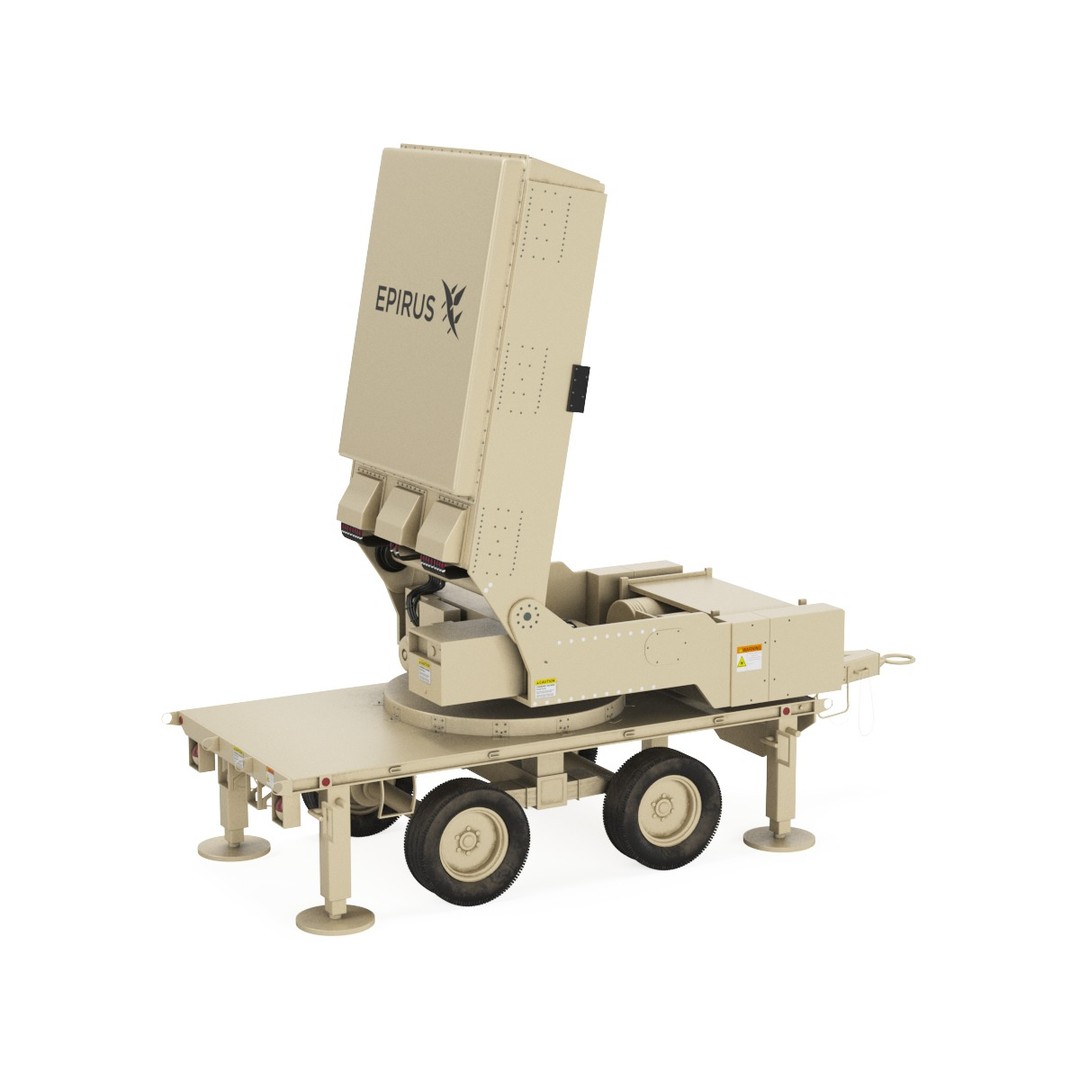 Leonidas High-Power Microwave System Radar 3D Model – PBR Game Asset, FBX, OBJ - View 20