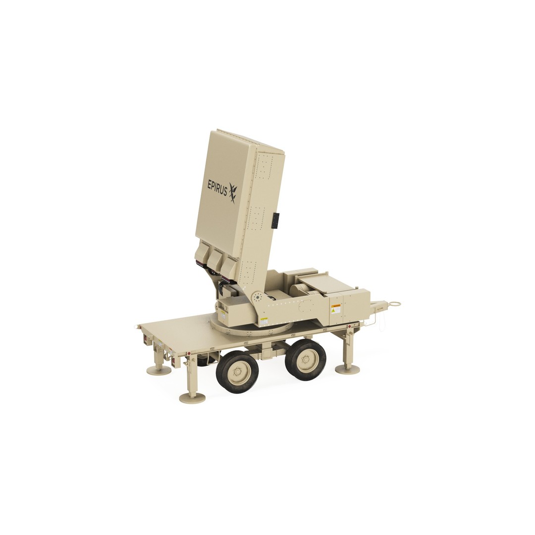 Leonidas High-Power Microwave System Radar 3D Model – PBR Game Asset, FBX, OBJ - View 3