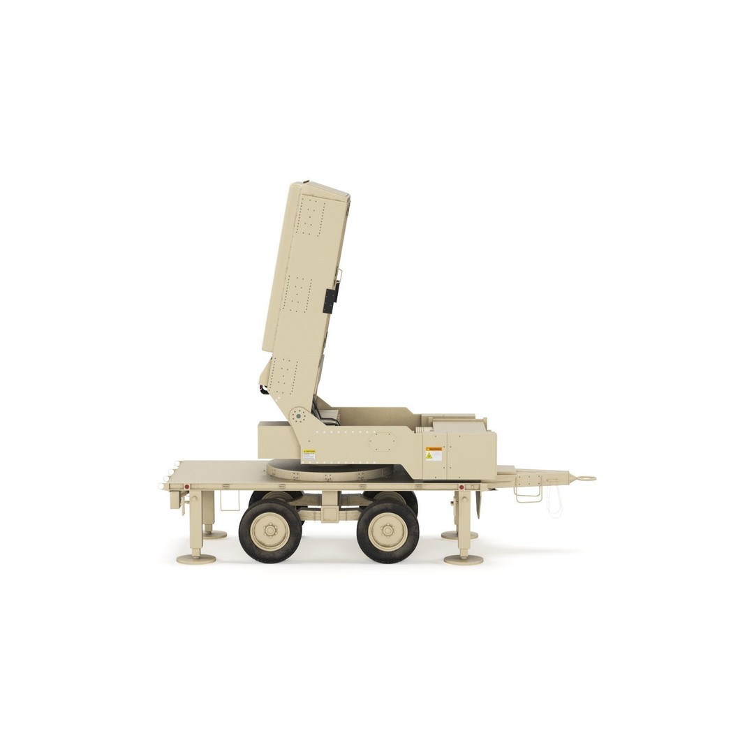 Leonidas High-Power Microwave System Radar 3D Model – PBR Game Asset, FBX, OBJ - View 8