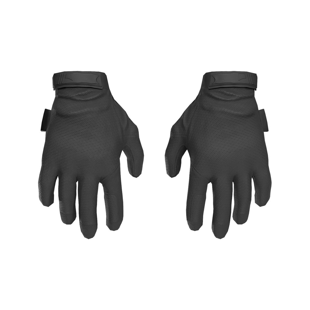 Military Mechanix Gloves 3D Model – Low Poly Game Ready Asset, FBX, OBJ - View 6