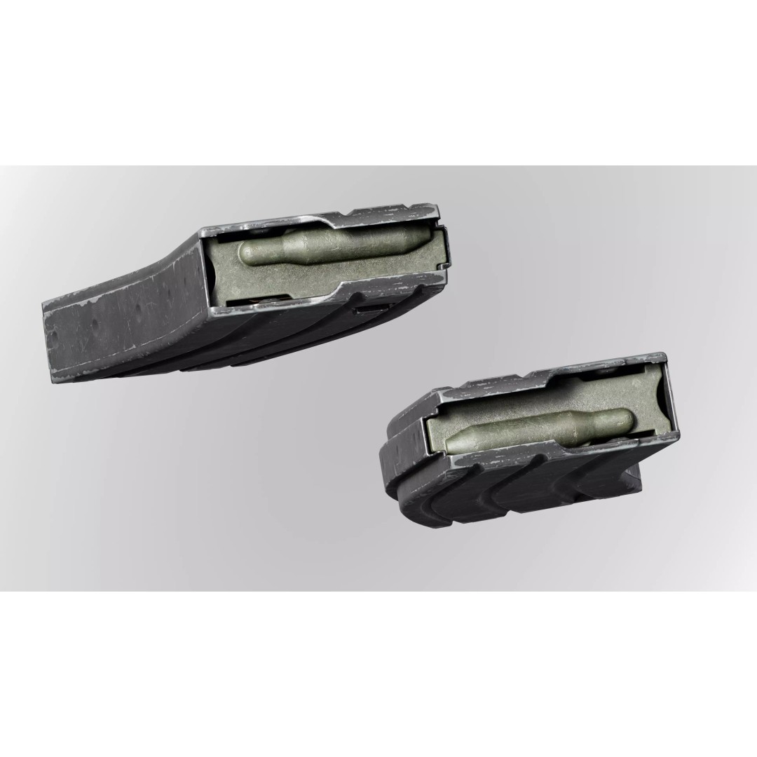 AR15 M4A1 Modular Magazine 3D Model – Low Poly Game Asset, FBX - View 20