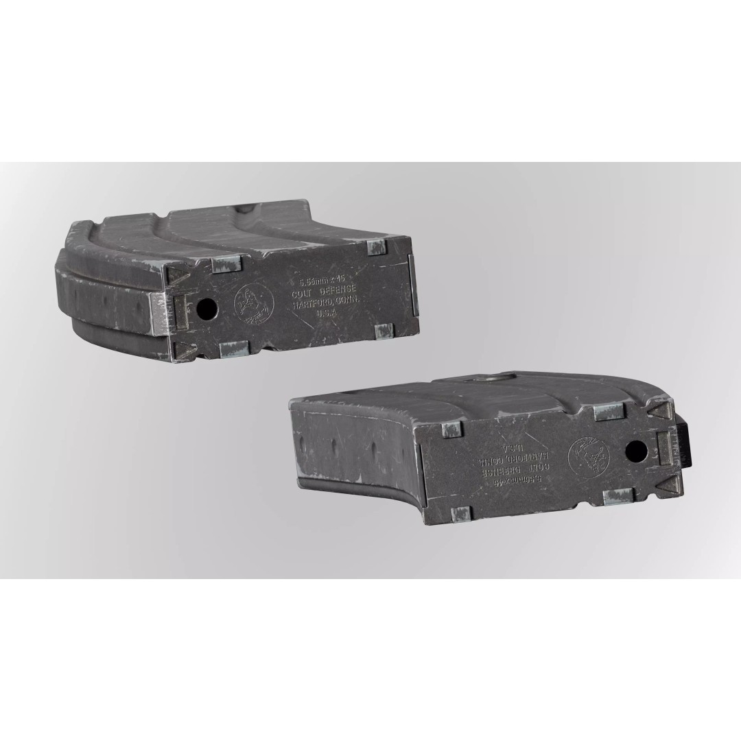 AR15 M4A1 Modular Magazine 3D Model – Low Poly Game Asset, FBX - View 21