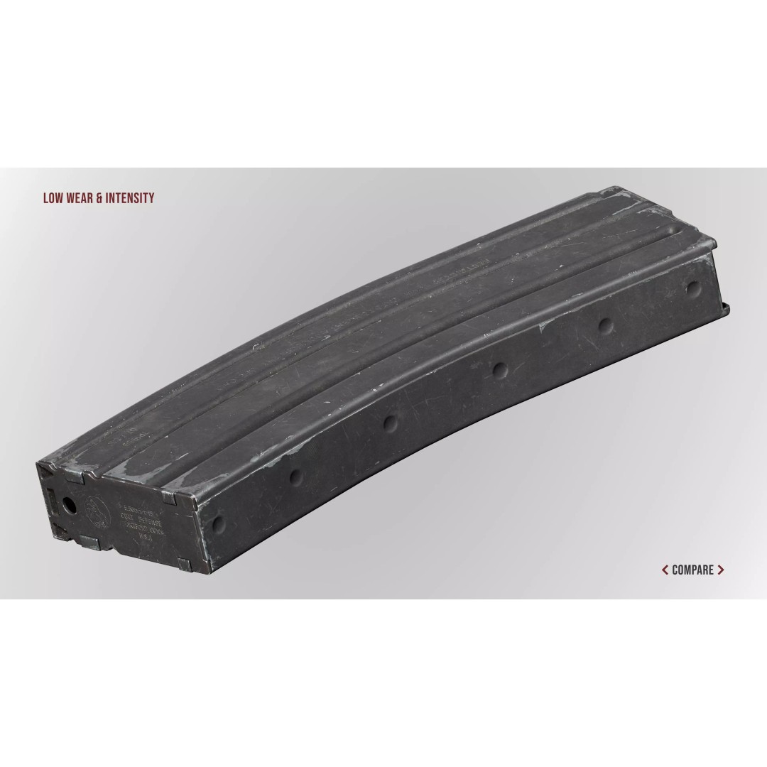 AR15 M4A1 Modular Magazine 3D Model – Low Poly Game Asset, FBX - View 26