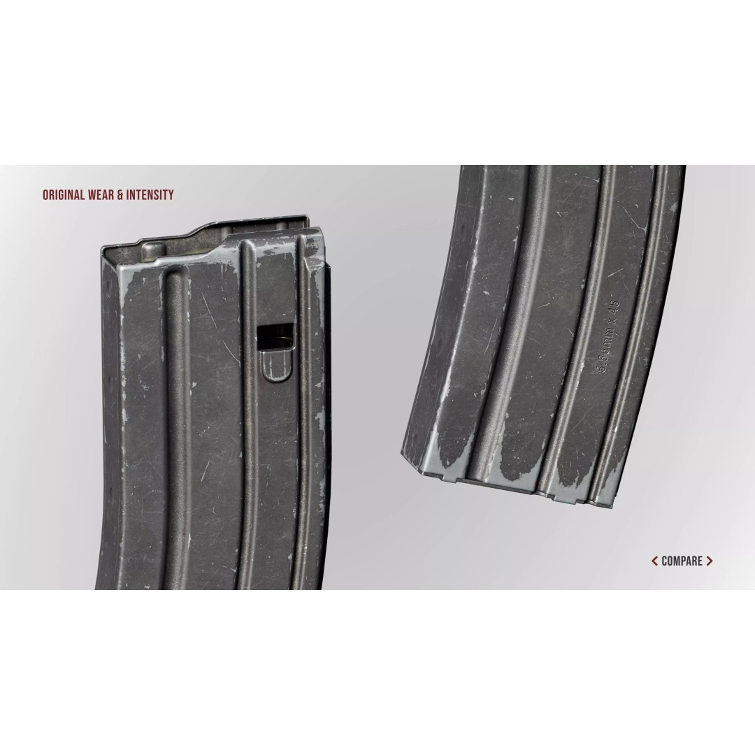 AR15 M4A1 Modular Magazine 3D Model – Low Poly Game Asset, FBX - View 33