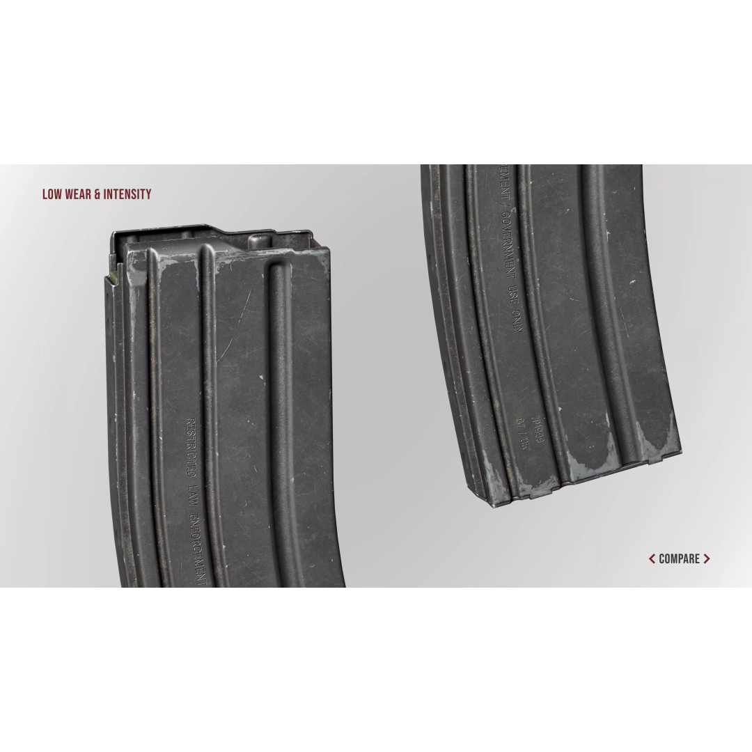 AR15 M4A1 Modular Magazine 3D Model – Low Poly Game Asset, FBX - View 35