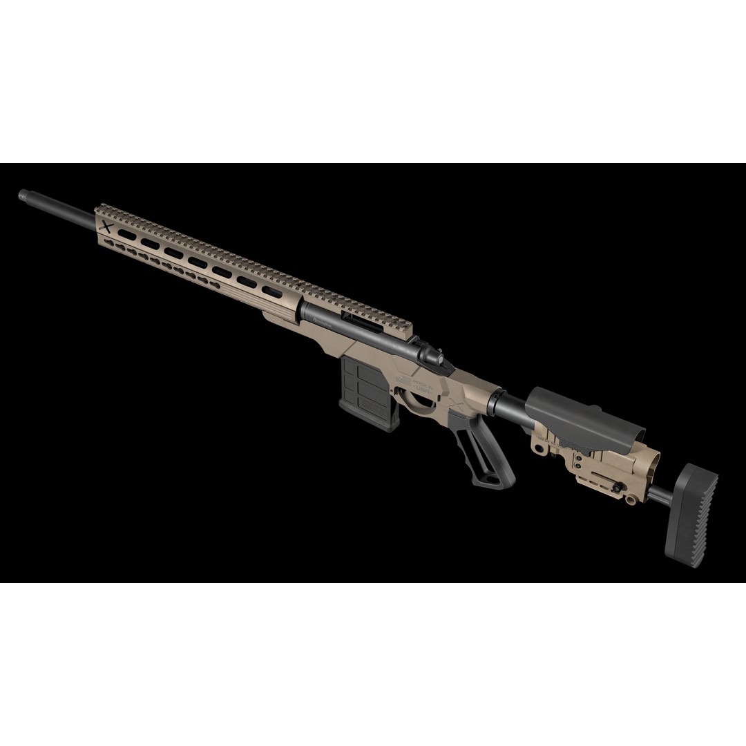 Remington M700 Tactical Sniper Rifle 3D Model – Low-Poly Game Asset, FBX - View 20