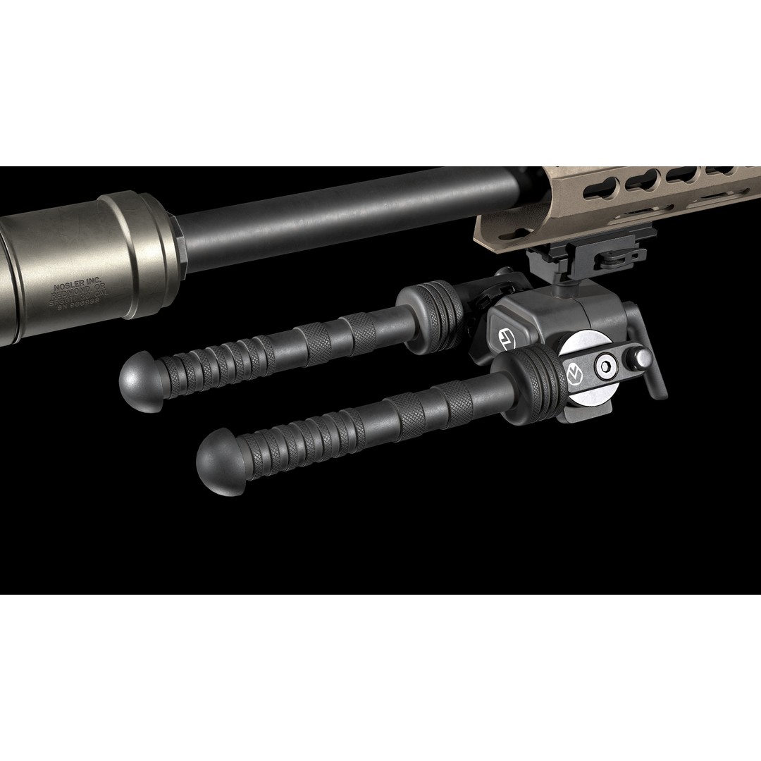 Remington M700 Tactical Sniper Rifle 3D Model – Low-Poly Game Asset, FBX - View 50