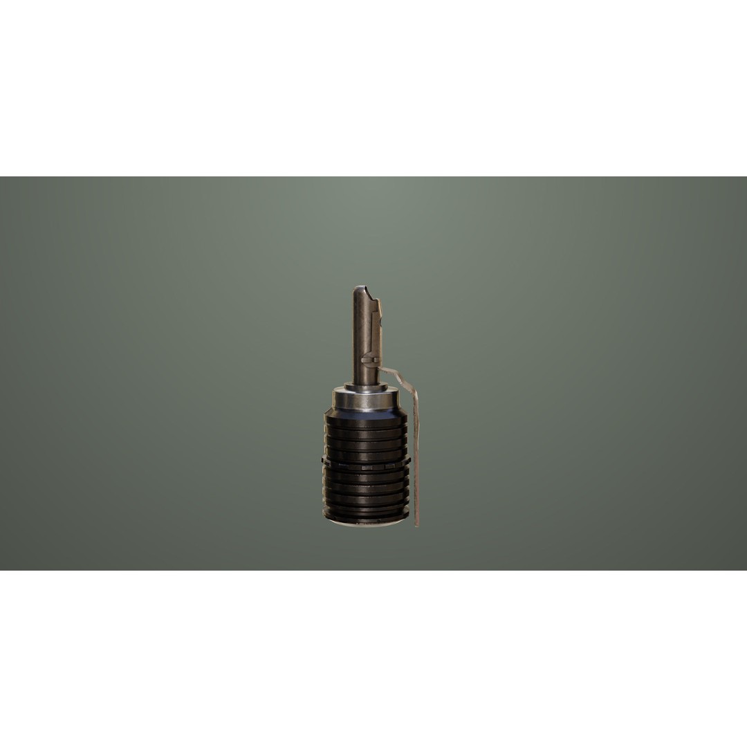 Fragmentation Grenades 3D Model – Low Poly PBR Game Asset, FBX - View 26