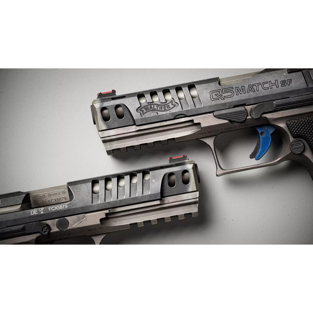 Walther PPQ 3D Model – Low Poly Game-Ready Pistol, FBX, OBJ - View 2